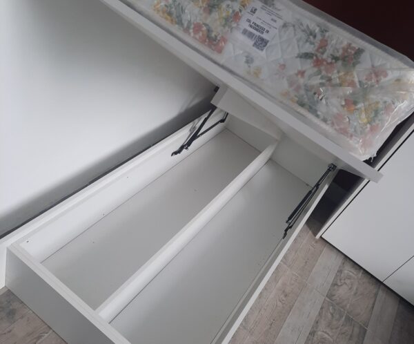 Cama Baulera Blanca