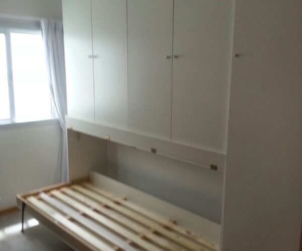 Cama Rebatible con Módulo Superior (Una Plaza)