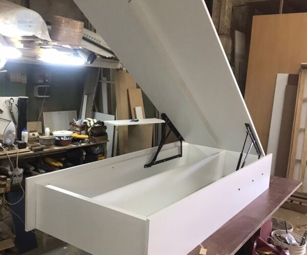 Cama Baulera Blanca