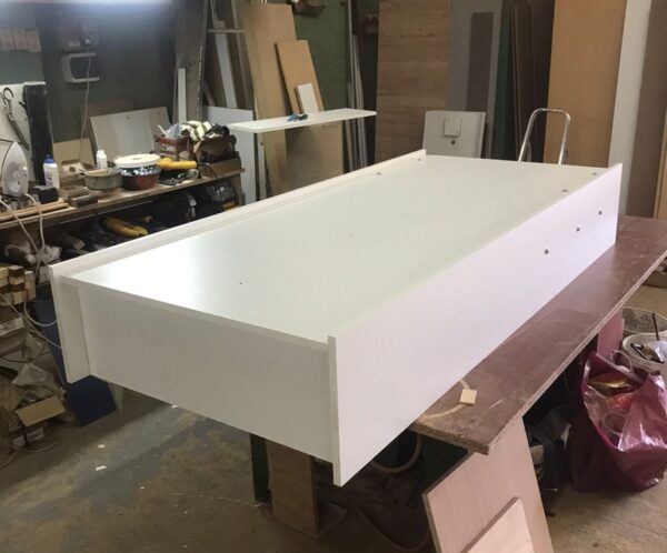 Cama Baulera Blanca