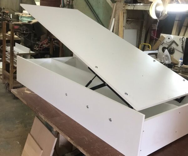 Cama Baulera Blanca