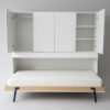 Cama Rebatible con Módulo Superior (Una Plaza)