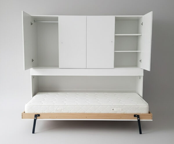 Cama Rebatible con Módulo Superior (Una Plaza)