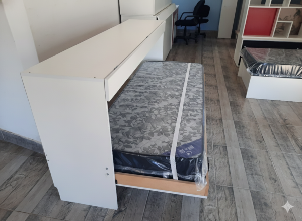 Cama Rebatible una plaza con Colchón