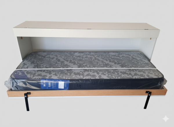 Cama Rebatible una plaza con Colchón