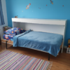 Cama Rebatible una plaza con Colchón